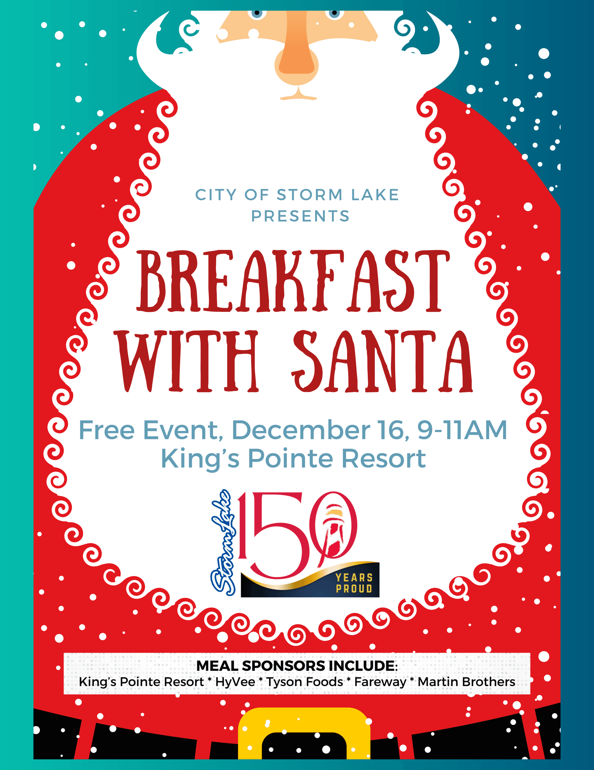 Poster - Breakfast With Santa