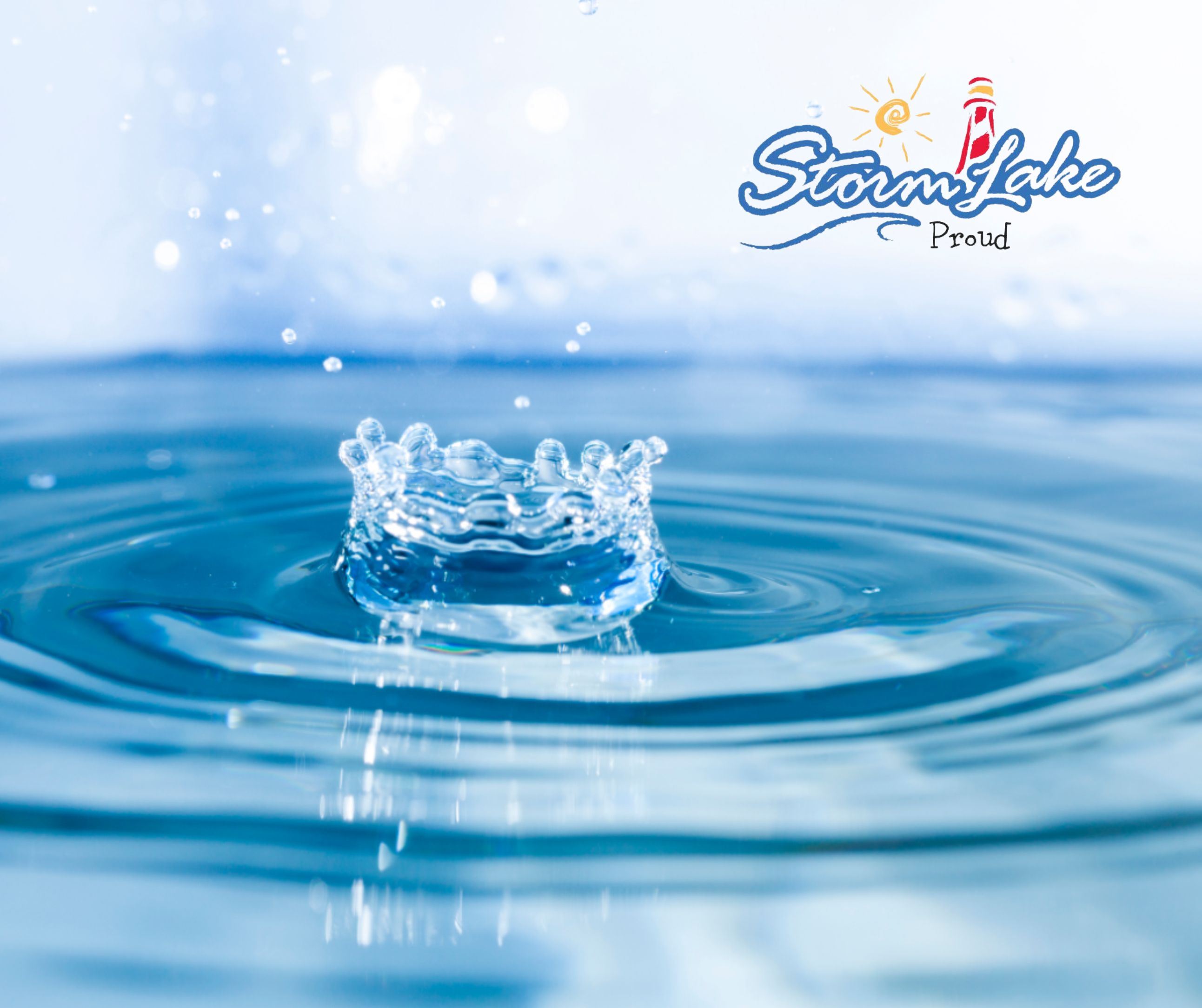 White and Blue Ocean Minimalist Aesthetic World Water Day Facebook Post