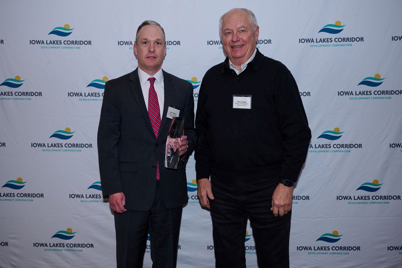 Rob Colerick and Richard Lampe Accept Award for Large Business of the Year